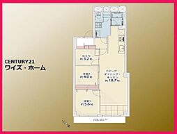 間取図画像 1SLDK