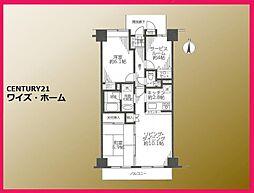 ヴェラハイツ錦糸町 3LDKの間取図画像