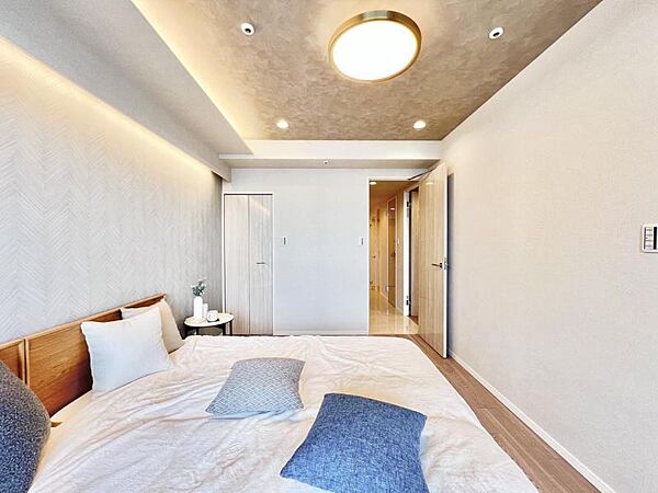 【洋室：7帖】　どんな家具にも調和する明るく落ち着いた内装　大切な時間を豊かに、快適にお過ごしいただけます