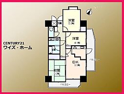 ライオンズマンション練馬春日町 3DKの間取図画像