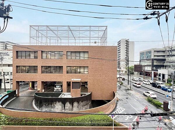 【眺望】視界に映るのはこの街のあたたかい景観。