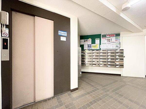 【エレベーター】エレベーター完備のため荷物が多くなっても安心。