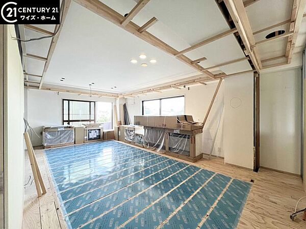 【リビング】穏やかな時間を心ゆくまで堪能できる住空間になりそうです。
