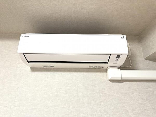 【設備】いつでも快適なエアコン設備あり