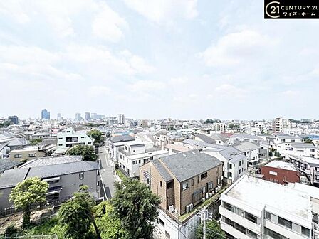 【眺望】街並みを一望できるポジション。