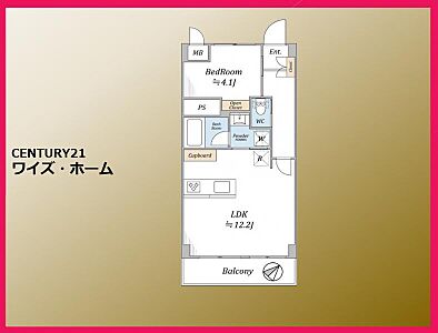 間取り:【間取り図】1LDK 間取り:【間取り図】1LDK