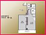 間取り：【間取り図】　1LDK