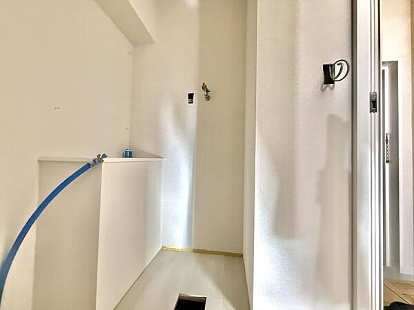 【洗面所】洗濯機置き場になりそうです。
