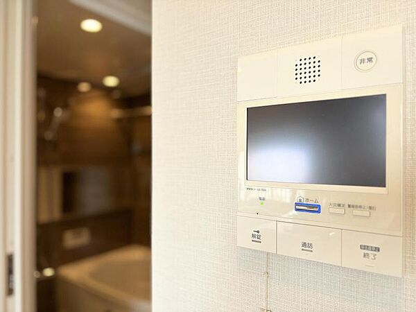 【TVインターホン】防犯面でも安心できるTV付インターホン。
