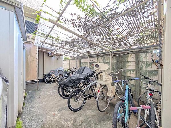 【駐輪場】住民専用の駐輪場で安心してご利用いただけます。