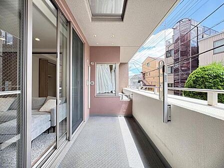 開放感のあるバルコニーで、毎日の暮らしにゆとりをプラス。
