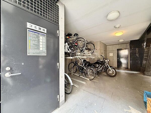 【駐輪場】出し入れにゆとりがあり、スムーズにご利用いただけます。