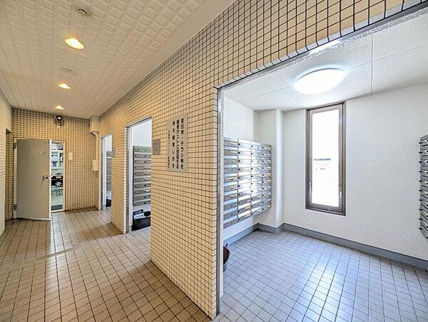 【集合ポスト】みんなが使うものだからいつもきれいにされていると気分が良いです