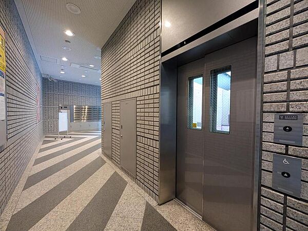 【エレベーター】　しっかりと管理が行き届いており、いつも共用部は綺麗に保たれています
