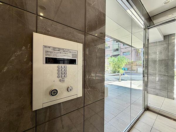 【エントランス】品格を感じさせる共用部の入口部分。