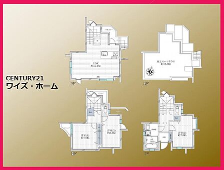 【間取り図】 3LDK