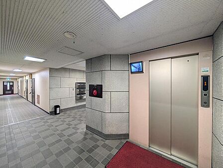 【エレベーター】エレベーター完備のため荷物が多くなっても安心。