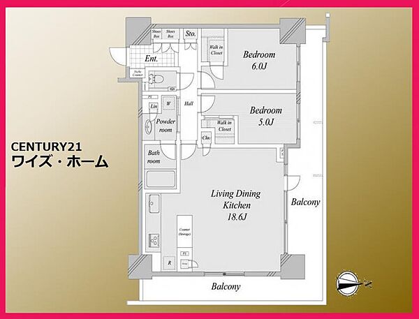 【間取り図】3LDK