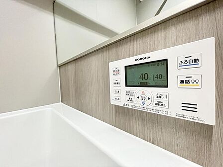 【設備】 たし水・たし湯もボタンひとつで簡単に操作することができます。
