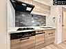 キッチン：【キッチン】スムーズに無駄なく作業でき、お手入れも簡単な毎日を楽しくするキッチンです。