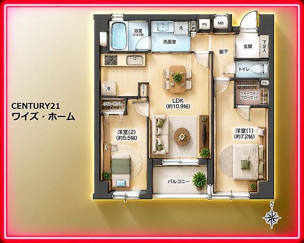 間取り：313004913615