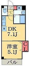 間取図画像 1DK