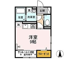 間取図画像 ワンルーム