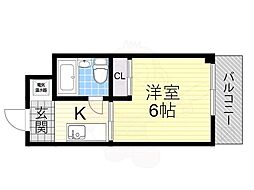 メゾン・ド・ソアレ ワンルームの間取図画像