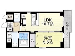 ハピネスガーデン新大阪 9階/-