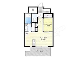 エル・セレーノ新大阪北 1LDKの間取図画像