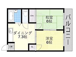 新大阪ハイツさこ 5階/-