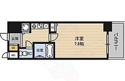 ニチダイロイヤル西中島 1Kの間取図画像