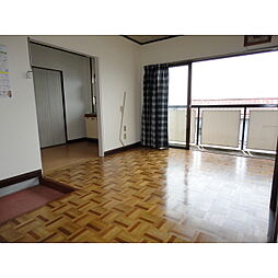 平栗マンション 3階2DKのリビング/ダイニング