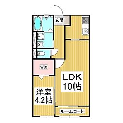 Ayla 1LDKの間取図画像