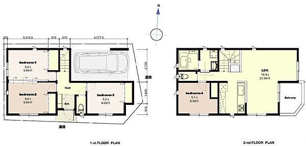 ２階建て参考プラン