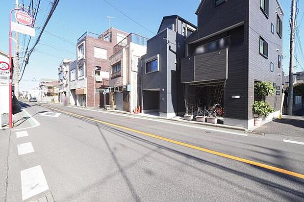 ■前面道路（幅員約4m）