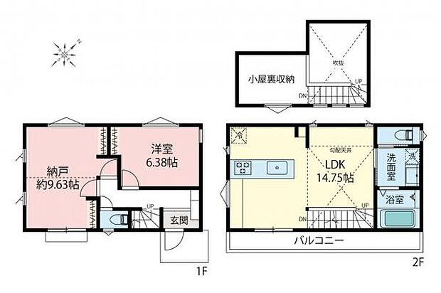 ■間取り図／1SLDK