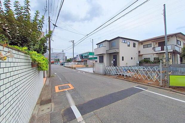 前面道路含む現地