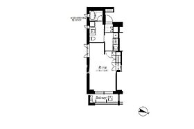 東京都港区六本木４丁目2-5（賃貸マンション1K・3階・35.42㎡） その2