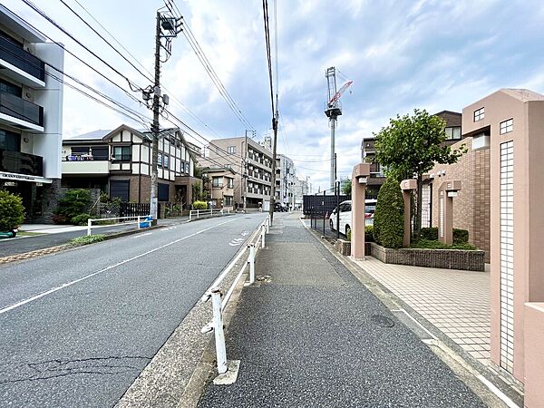 前面道路