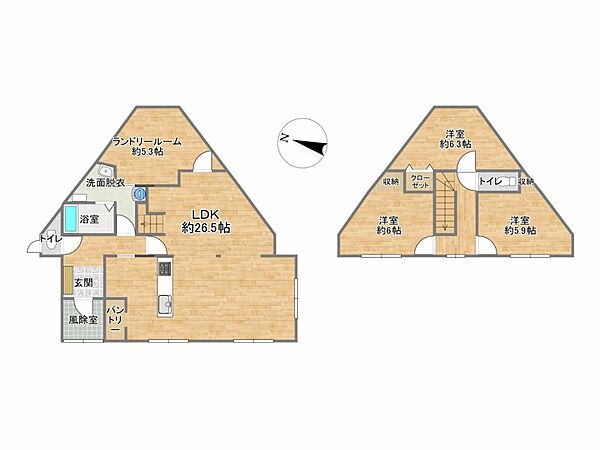 間取り：301000084235