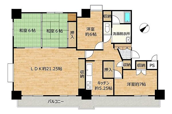 間取り：301000106523