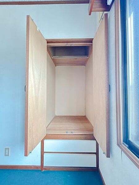 【現況販売】2階南東側洋室の収納です。