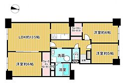 南32条グランドハイツ 3LDKの間取図画像