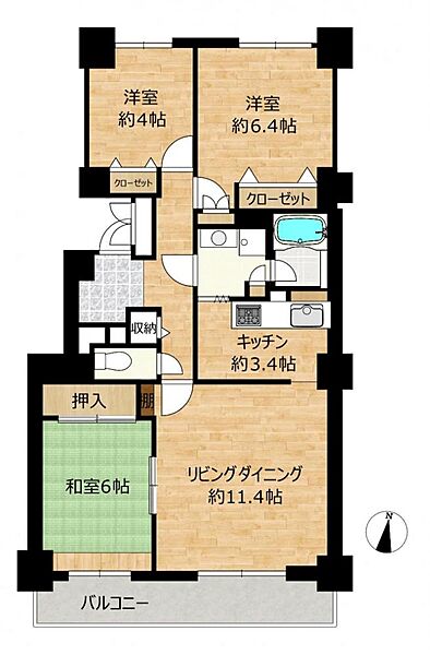 間取り：301000098595