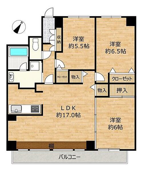 間取り：301000105697