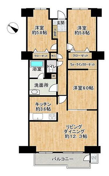 間取り：301000114696