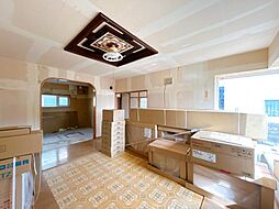 稚内市緑6丁目　戸建て 4LDKのリビング/ダイニング