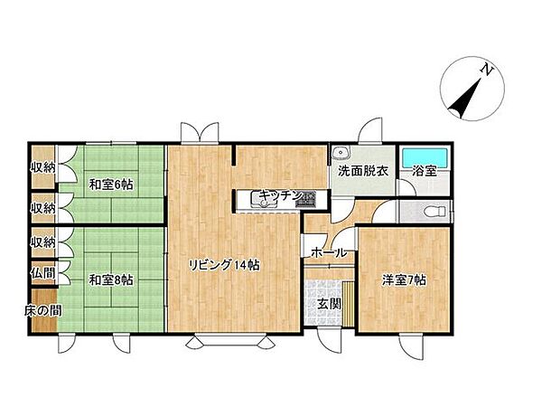 間取り：301000105649