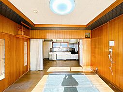 北見市中央三輪3丁目　戸建て 4LDKのリビング/ダイニング